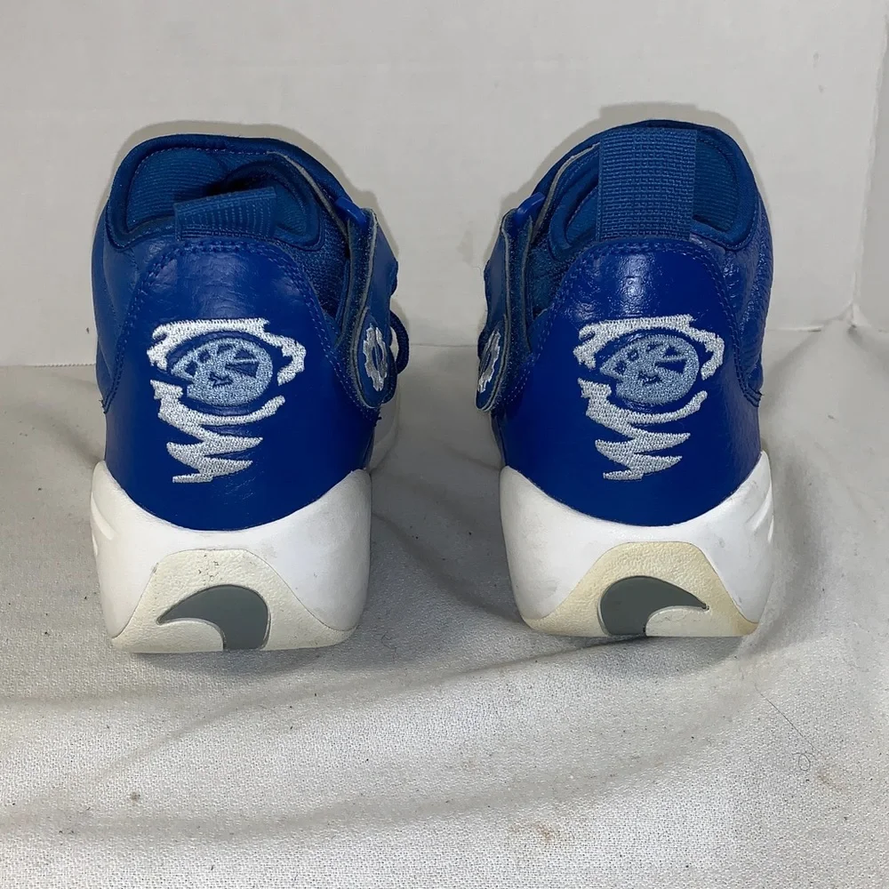Nike Mens Air Shake Ndestrukt Royal Blue/ White Basketball Sneakers